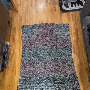 Multicolor Knit Blanket